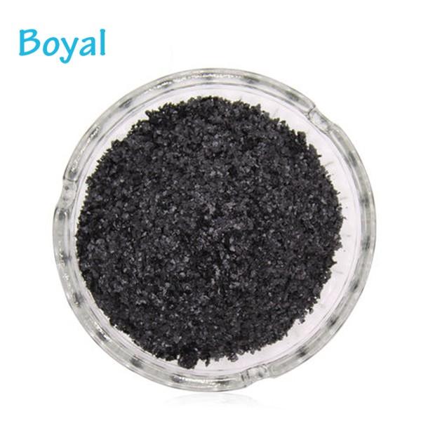 water soluble humic acid with potassium shiny flakes / powder #1 image