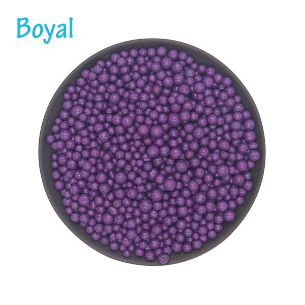 Free Sample Purple Granular Water Soluble Slow Release Compound Organic Fertilizer NPK12-0-3 #1 image