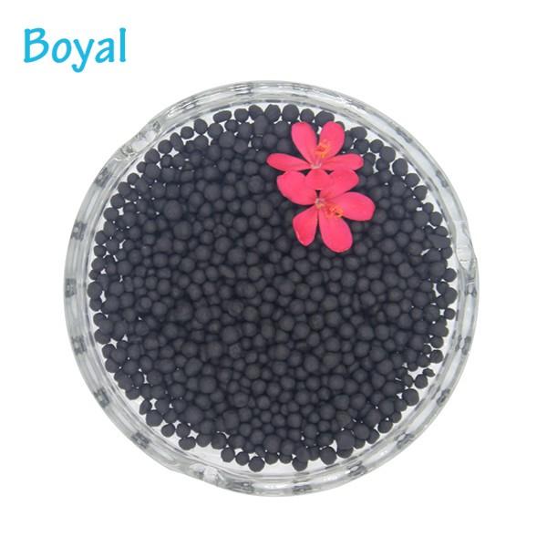 20 Years Factory Price Black Granular Water Soluble Slow Release Compound Organic Fertilizer npk12-3-3 #1 image