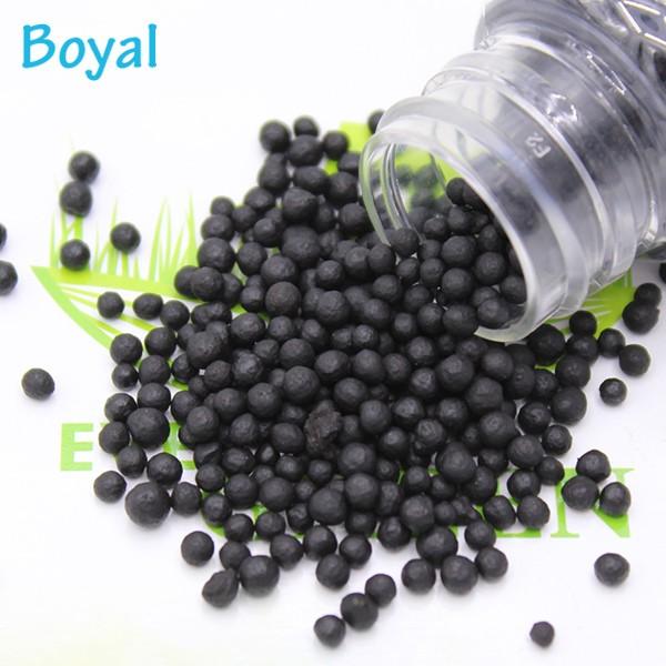 china organic fertilizer Black Granular Water Soluble Slow Release Compound Organic Fertilizer npk plant fertilizer organic #1 image